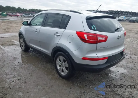 2011 Kia Sportage Lx from USA, damaged, VIN KNDPBCA29B7085442
